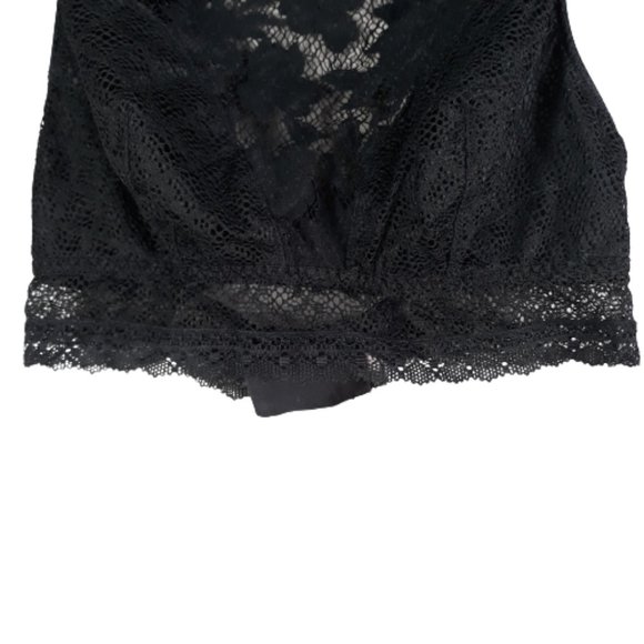 Victoria's Secret Black Lace Bralette Unpadded Size S/P/Ch C75 - Picture 6 of 11